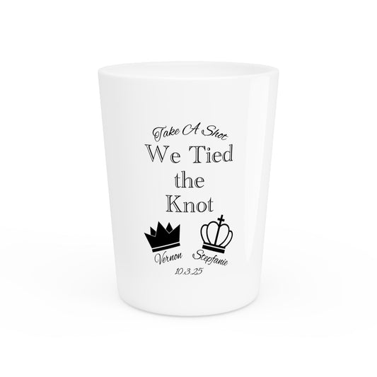 Wedding Party Shot Glass